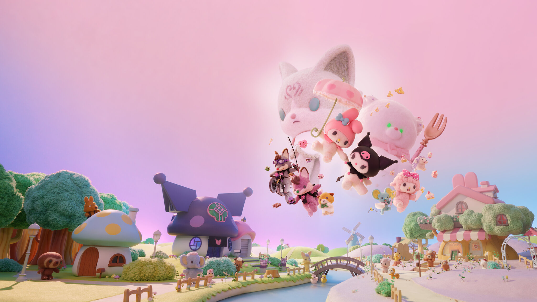 Netflix My Melody & Kuromi ５種セット ネトフリ My Melody & Kuromi's Netflix series gets a full merch collection