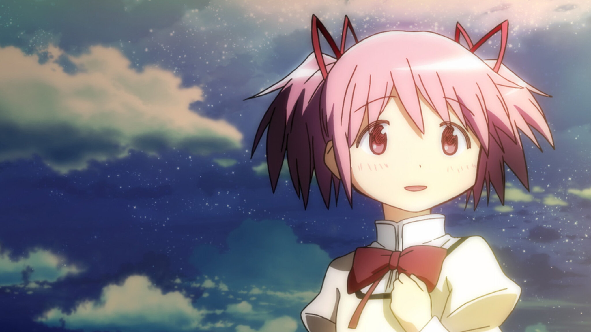 【爆買い，本物保証】 C12467 劇場版 魔法少女まどか☆マギカ 叛逆の物語 暁美ほむら 告知 非売品 B2サイズ ポスター