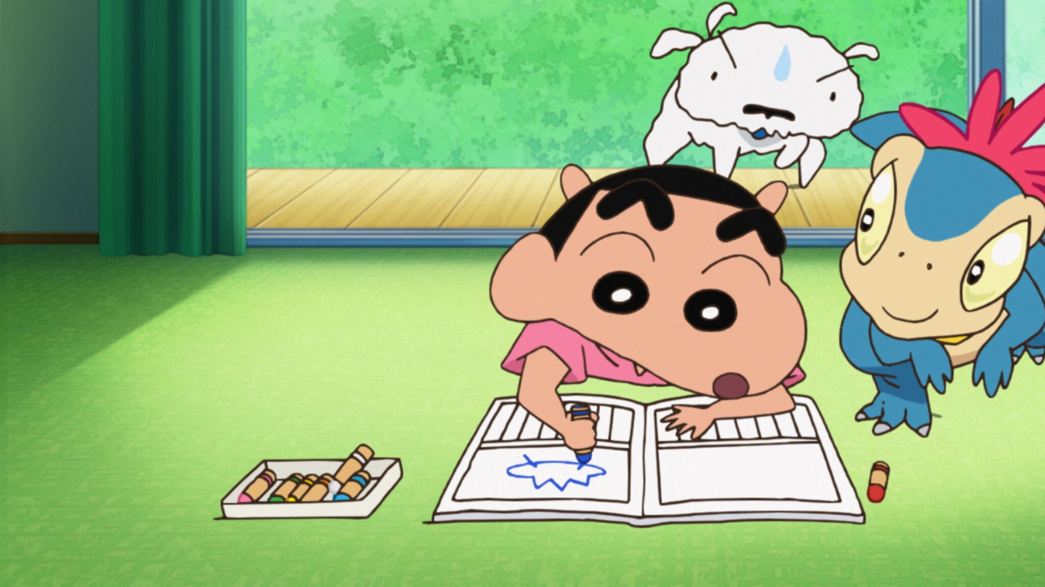 クレヨンしんちゃんオラたちの恐竜日記・カンタムロボ・かわいいシロだゾ！ 映画クレヨンしんちゃん オラたちの恐竜日記」特別映像「シロの