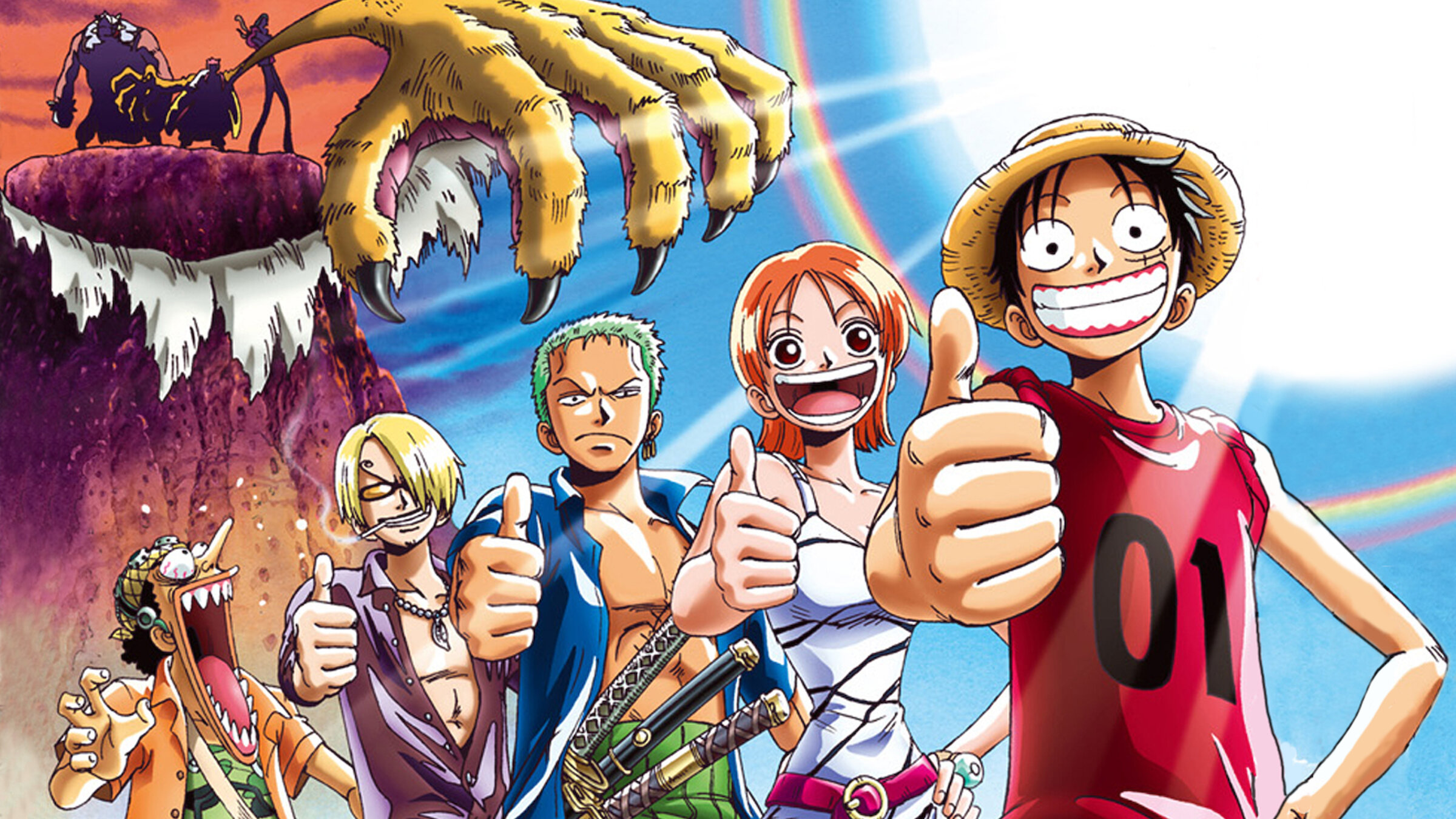 ONE PIECE 珍獣島のチョッパー王国 同時上映 SET  展示用ポスター ONE PIECE 珍獣島のチョッパー王国 同時上映 SET 展示用ポスター